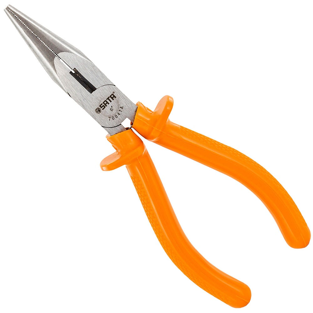 ALICATE BICO MEIA CANA CURTO 6 ISOLADO SATA