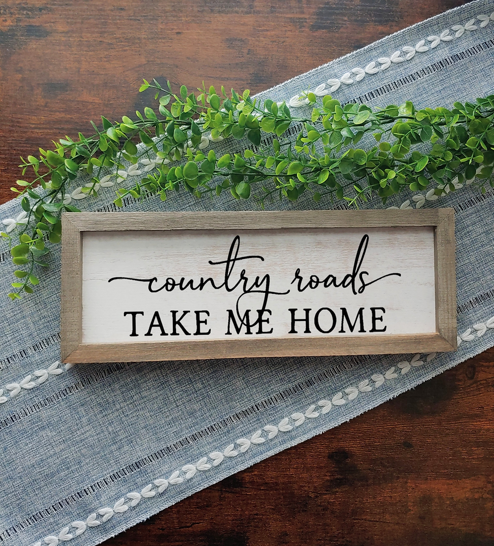 Rustic Wood Sign