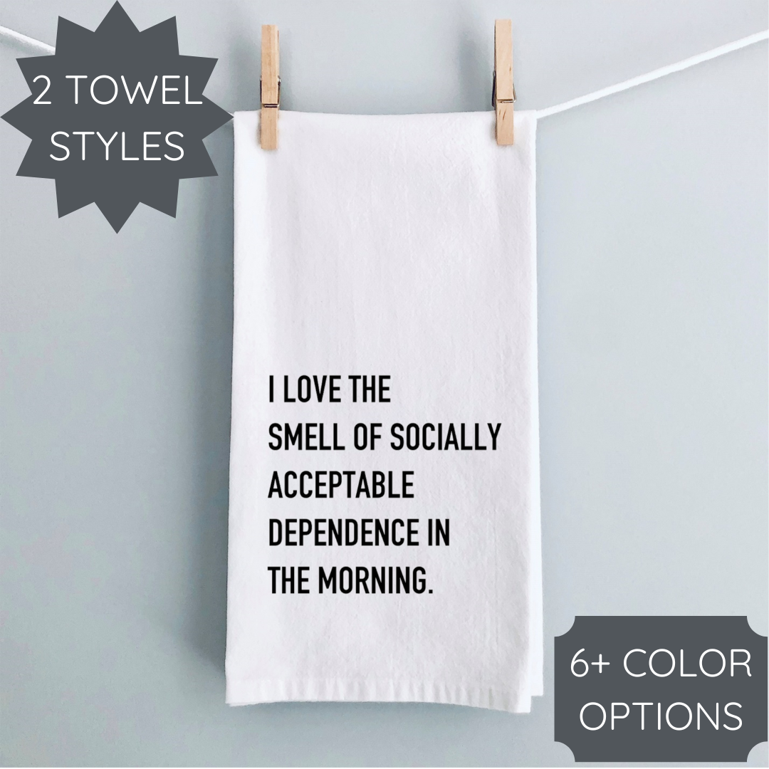 Coffee Lover Kitchen Towel