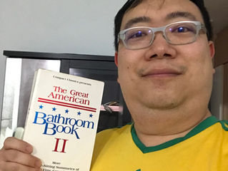 151. The Benefits of Reading: 8. Fill time in toilet (or while waiting)