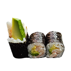 416. EBI-AVOCADO MAKI