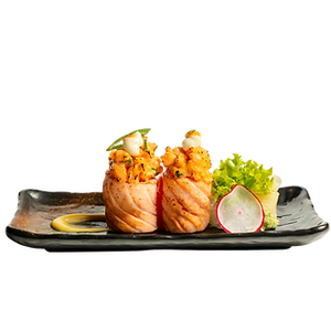 666. SALMON ROSE (2 STÜCK)