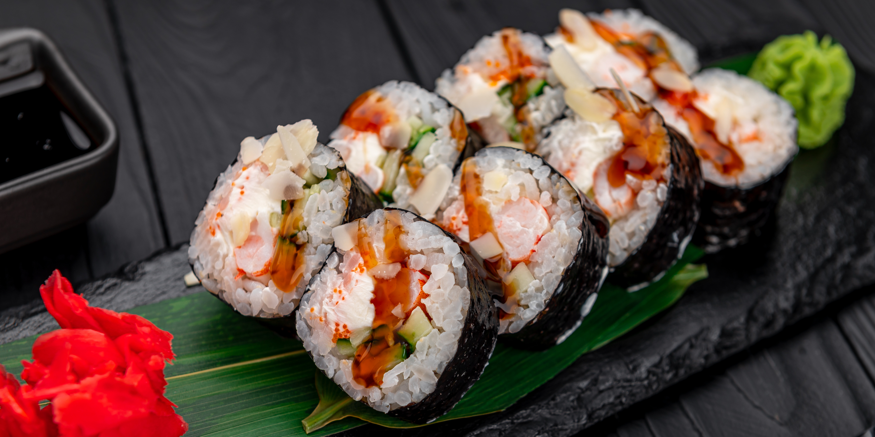 Arranged Food and Objects