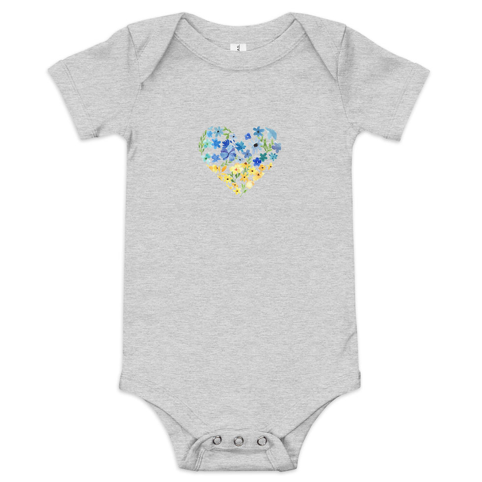Thumbnail: Flower Heart Onesie