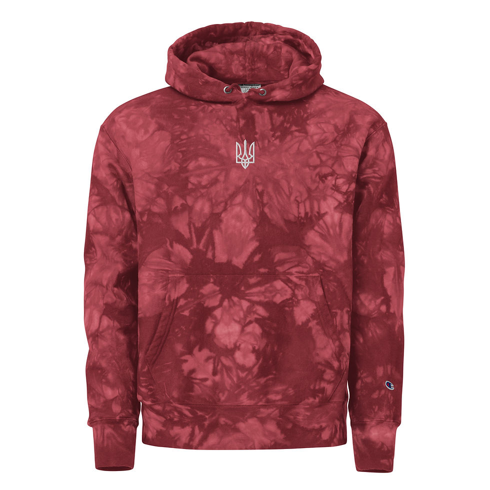 Thumbnail: Tie-Dye Tryzub Hoodie