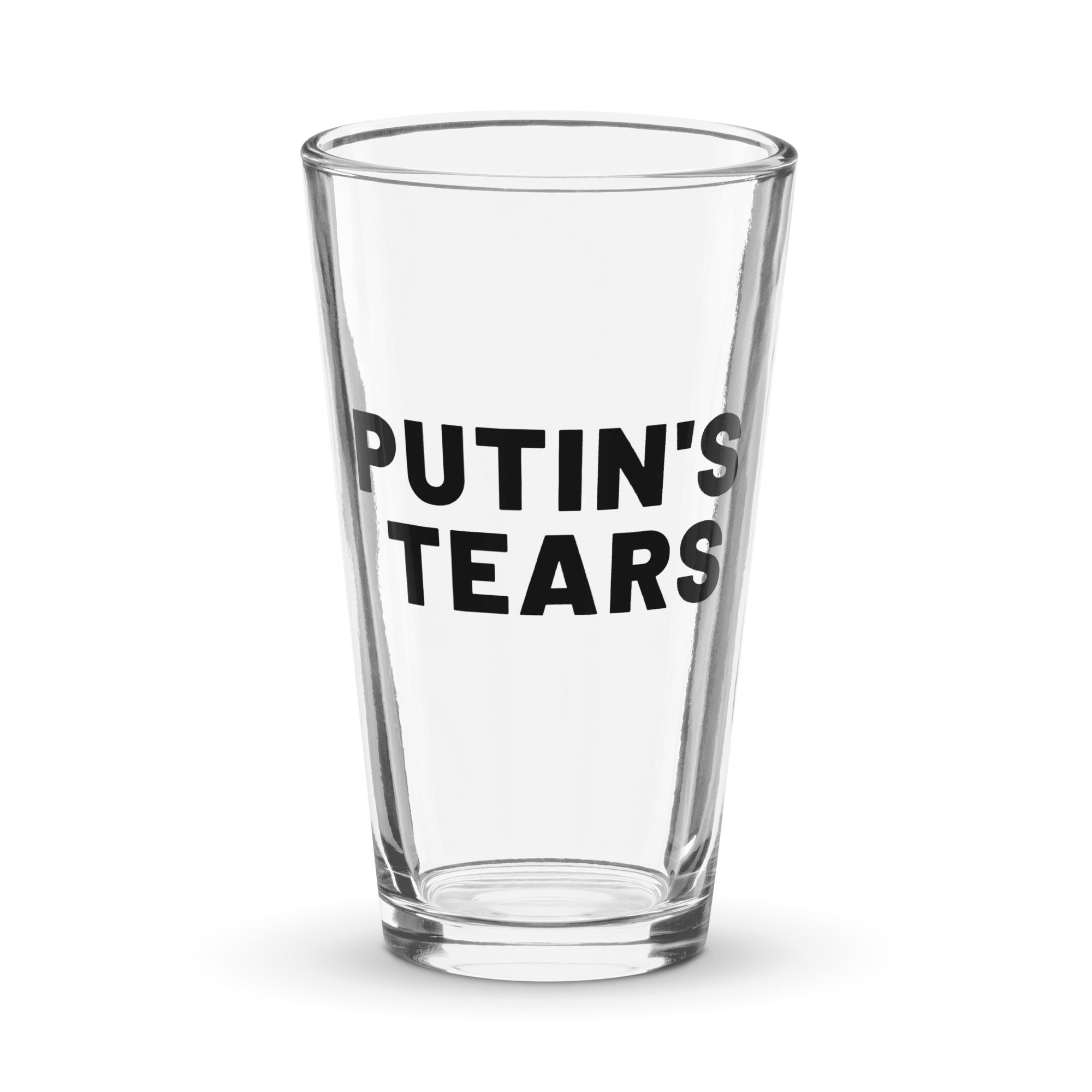 Putin's Tears Pint Glass