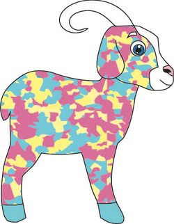 sheep side view