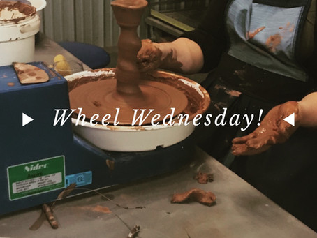 Wheel Throwing Wednesdays!