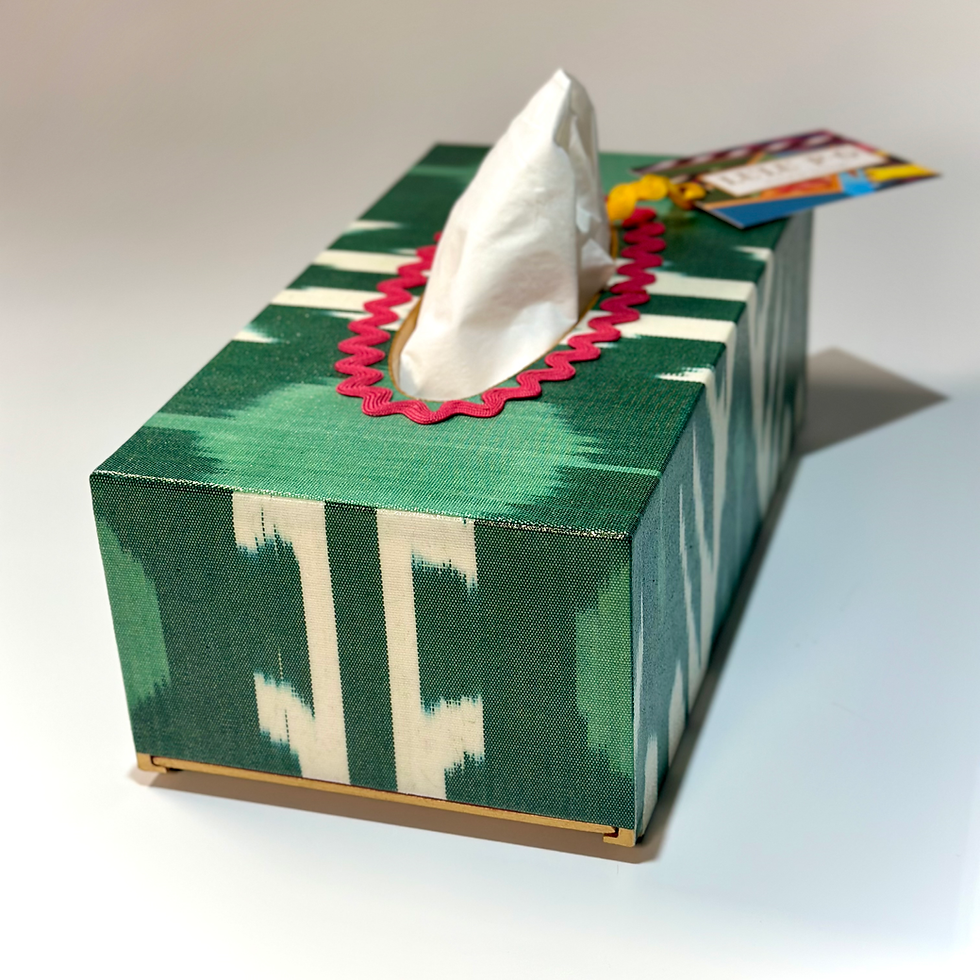 Thumbnail: Large 'Emerald Isle' Tissue Box
