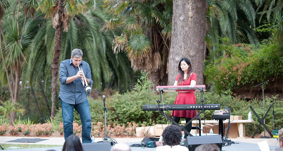 Motoko Honda and Kris Tiner at Montalvo Arts Center