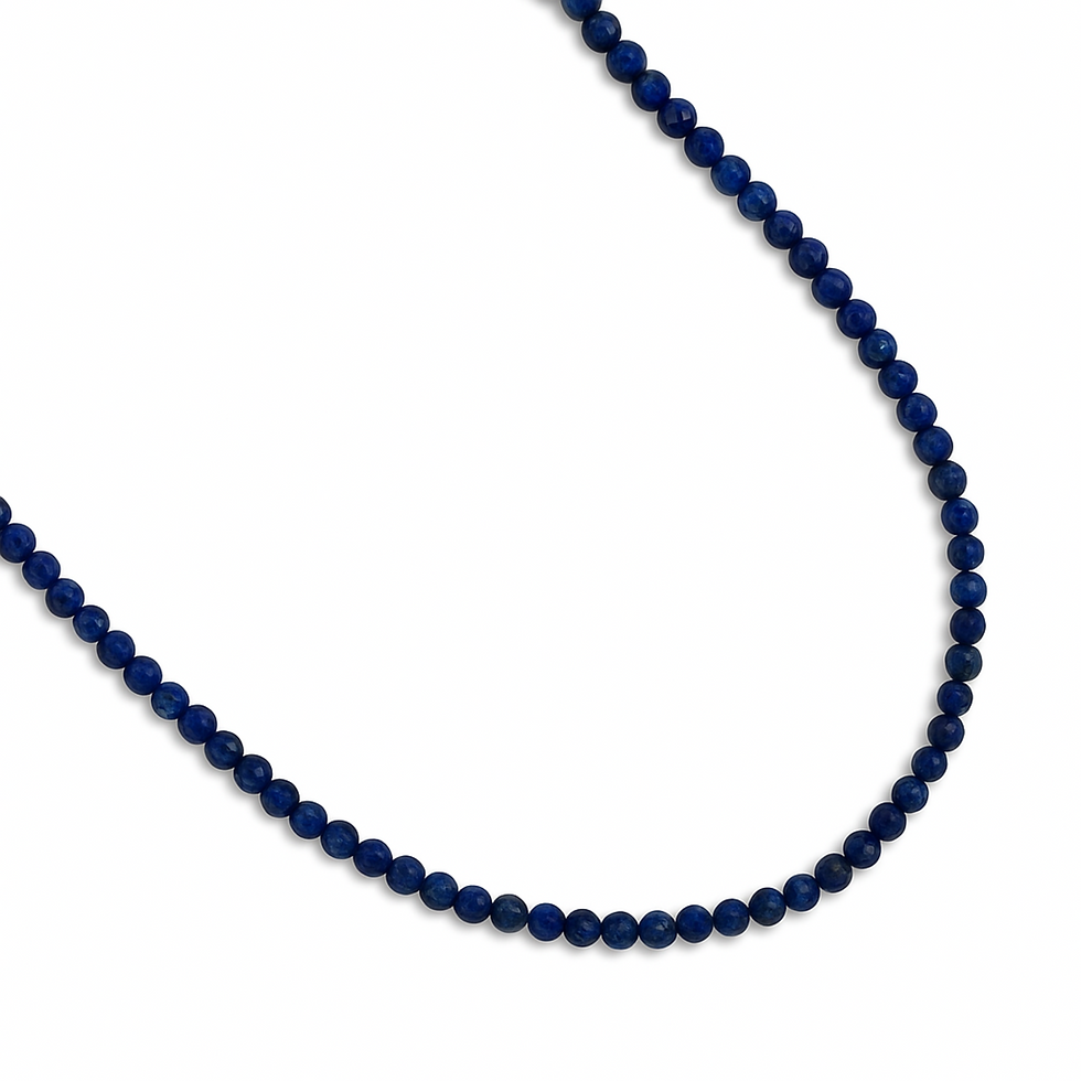 Thumbnail: Natural Stone Beads Single Strand Necklace