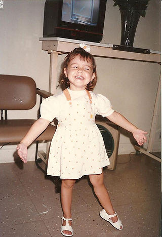 Aos meus 3 anos de idade.