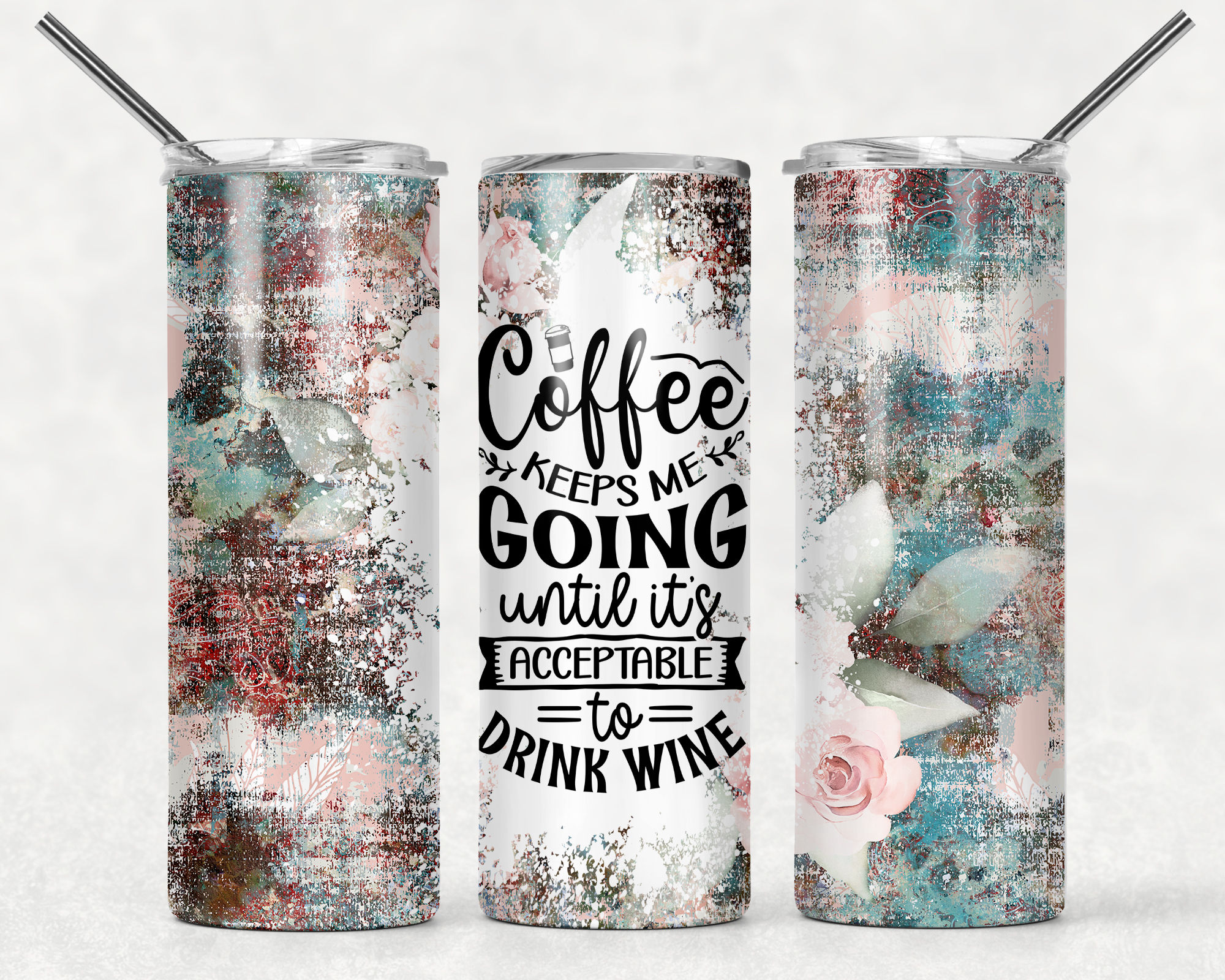 Coffee keeps me going until it's acceptable to drink wine