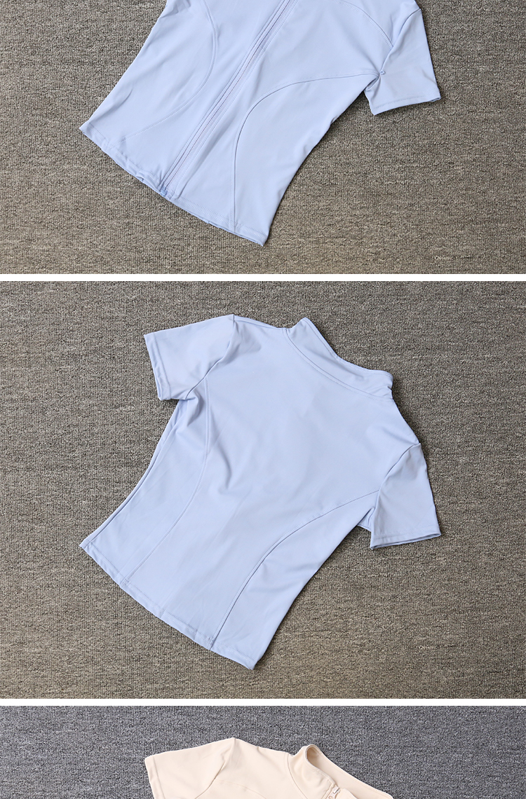 Miniatura: Summer High Quality Waist Slimming Training Tops Women's Quick-drying Tight Stan