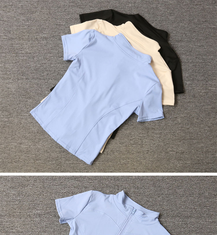 Miniatura: Summer High Quality Waist Slimming Training Tops Women's Quick-drying Tight Stan