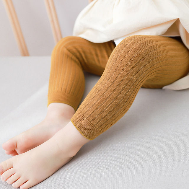Miniatura: Spring Autumn Baby Boys Girls Pants Newborn Girl Leggings Tights Cotton Stretch 