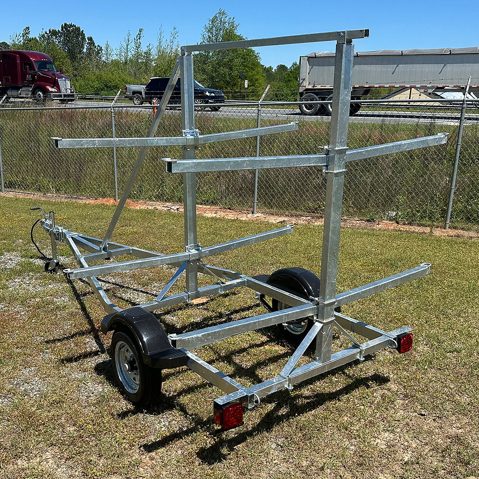 Thumbnail: Toughweld 4-8 place kayak trailer