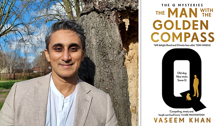Vaseem Khan – The Man With the Golden Compass