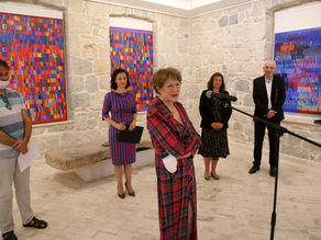 Vernissage de l'exposition au Musée d'Herzégovine à Trebinje