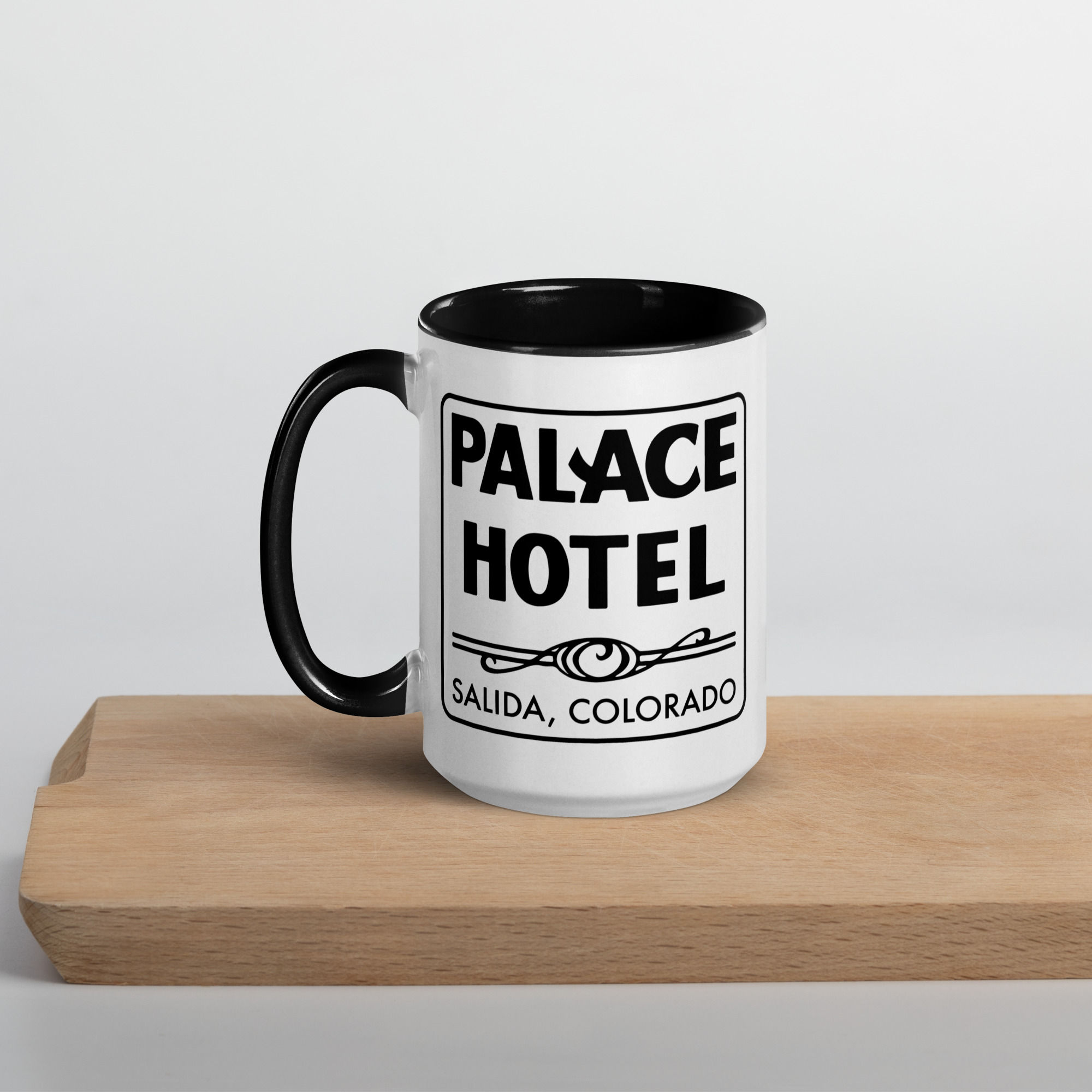 Palace Hotel Mug with Black Inside