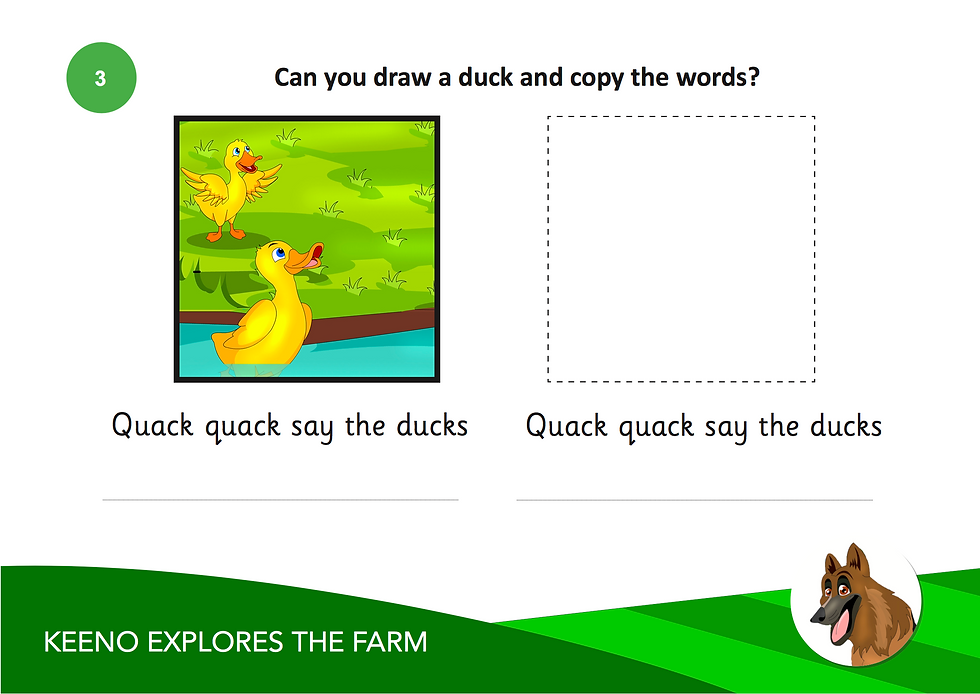 Draw and write (DUCK)