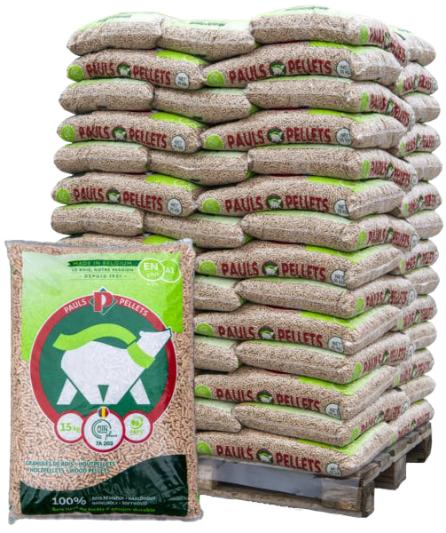 Pellet Pauls palette de 70 sacs