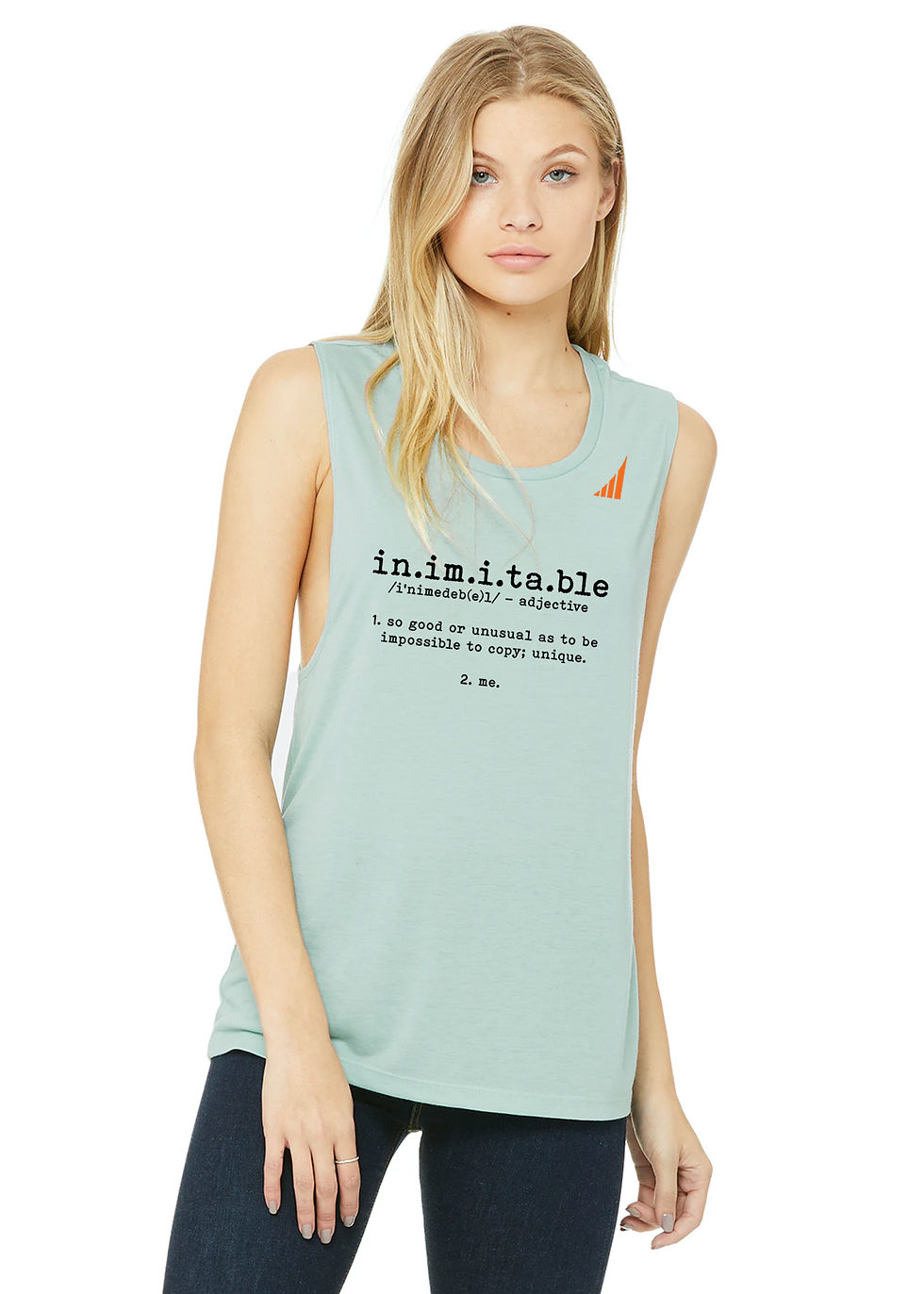 Thumbnail: Women's Inimitable Definition Flowy Scoop Muscle Tank