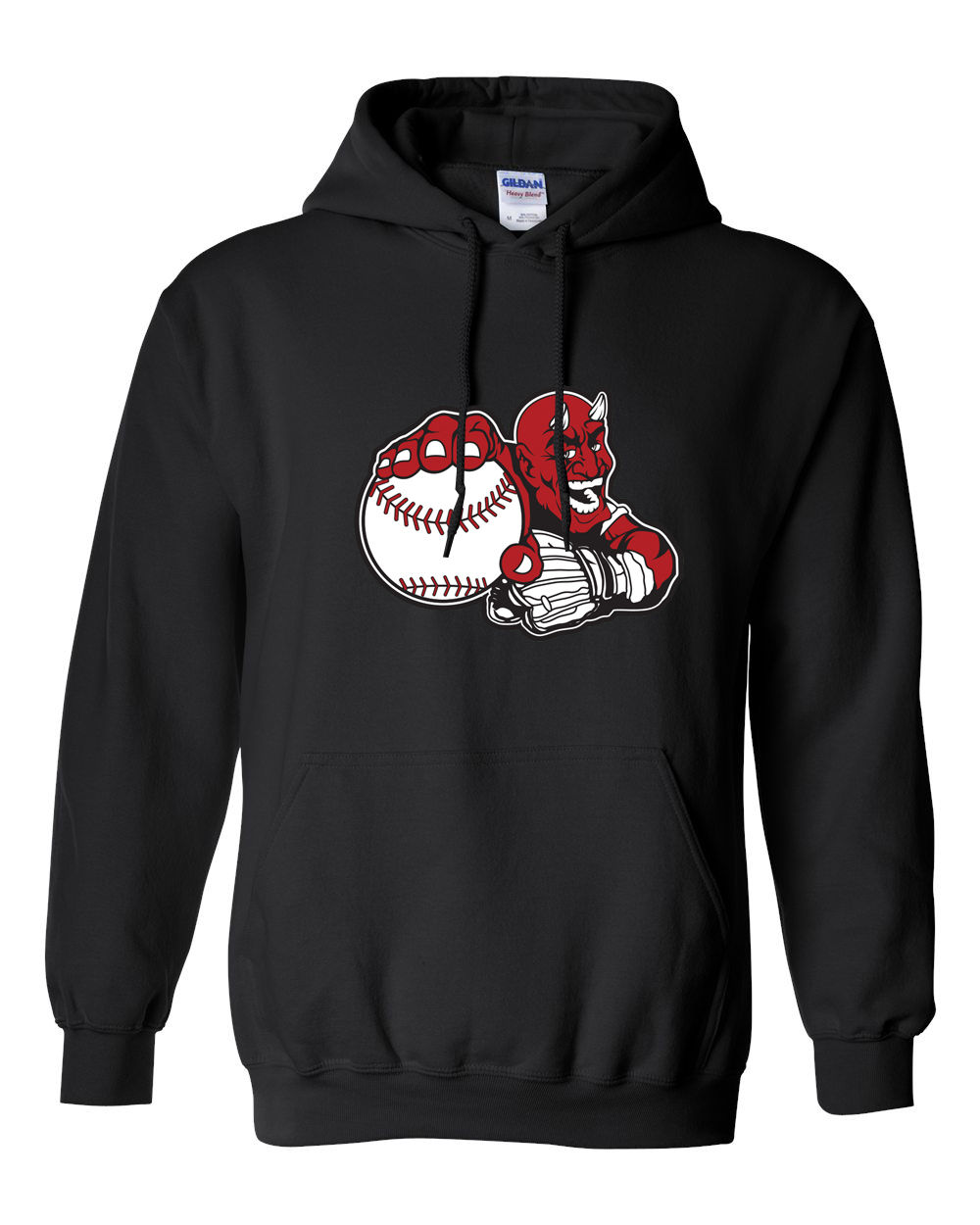 Cotton Hoodie - Large Devil