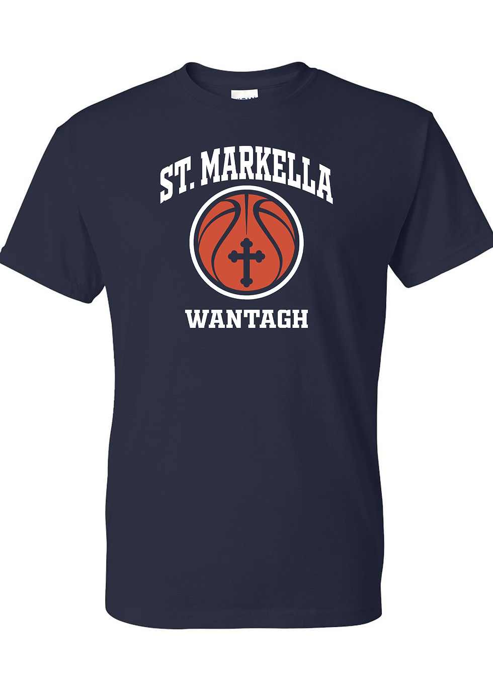 Thumbnail: St Markella Basketball Ball - T-Shirt