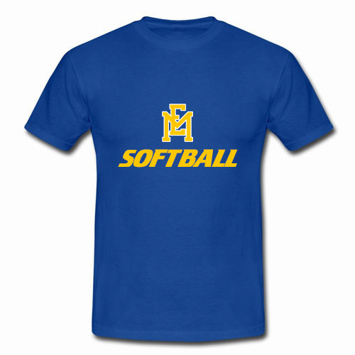 EM Softball Logo TShirt LI Pressworks