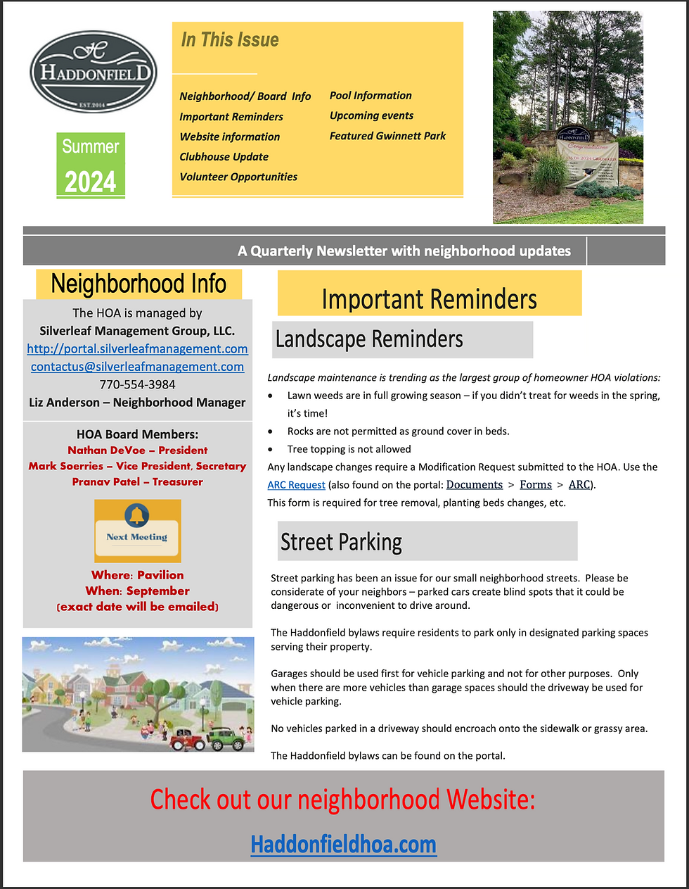 Newsletter: Summer 2024