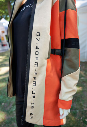 Modelabel auf Messestand Handmade Art