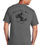 Thumbnail: Aardvark Mountains Tee (Big Logo) - Charcoal and Black