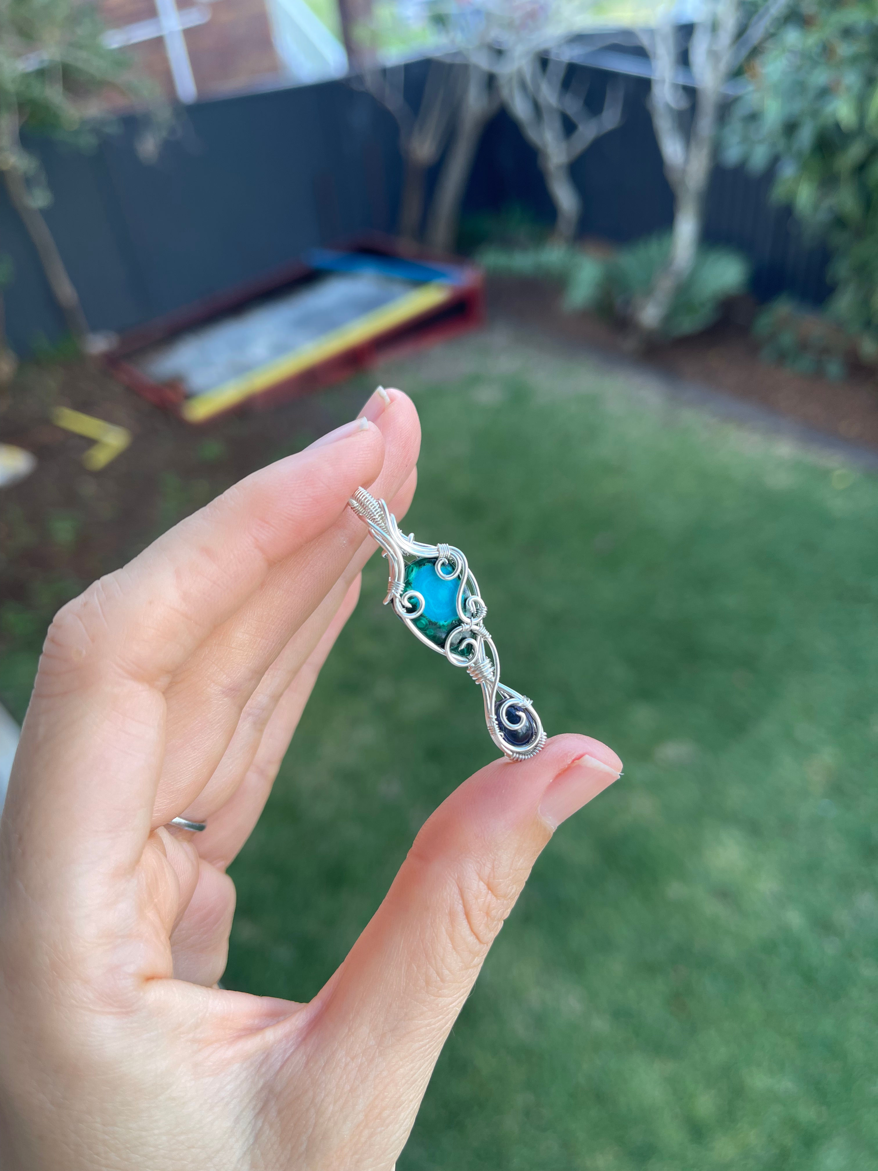 Azurite Malachite and tanzanite 