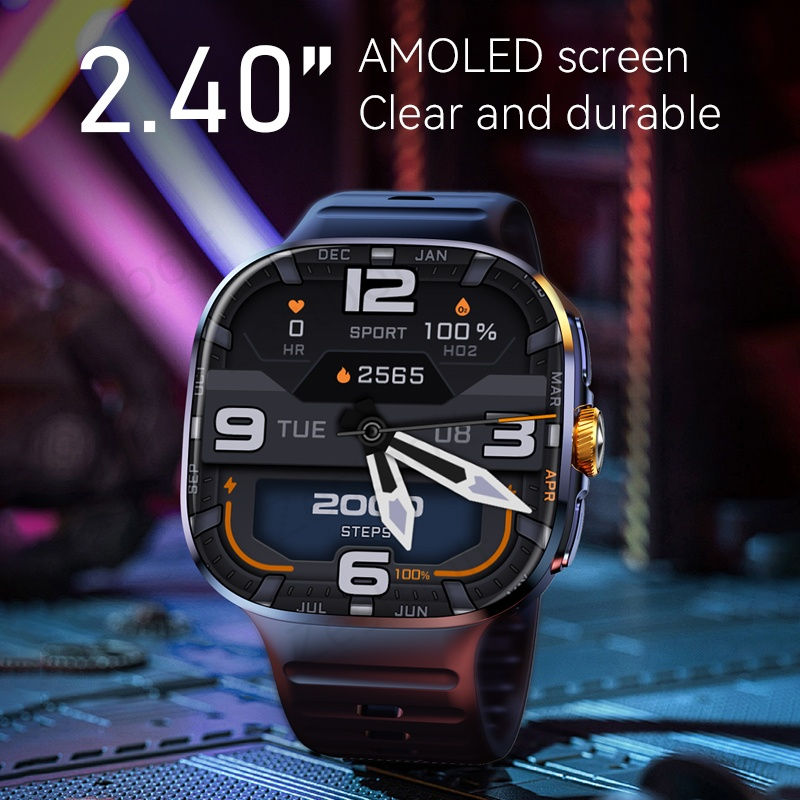 Thumbnail: M99 5G Smartwatch – 2.4” AMOLED Screen | Android 10 | GPS | 8MP Camera