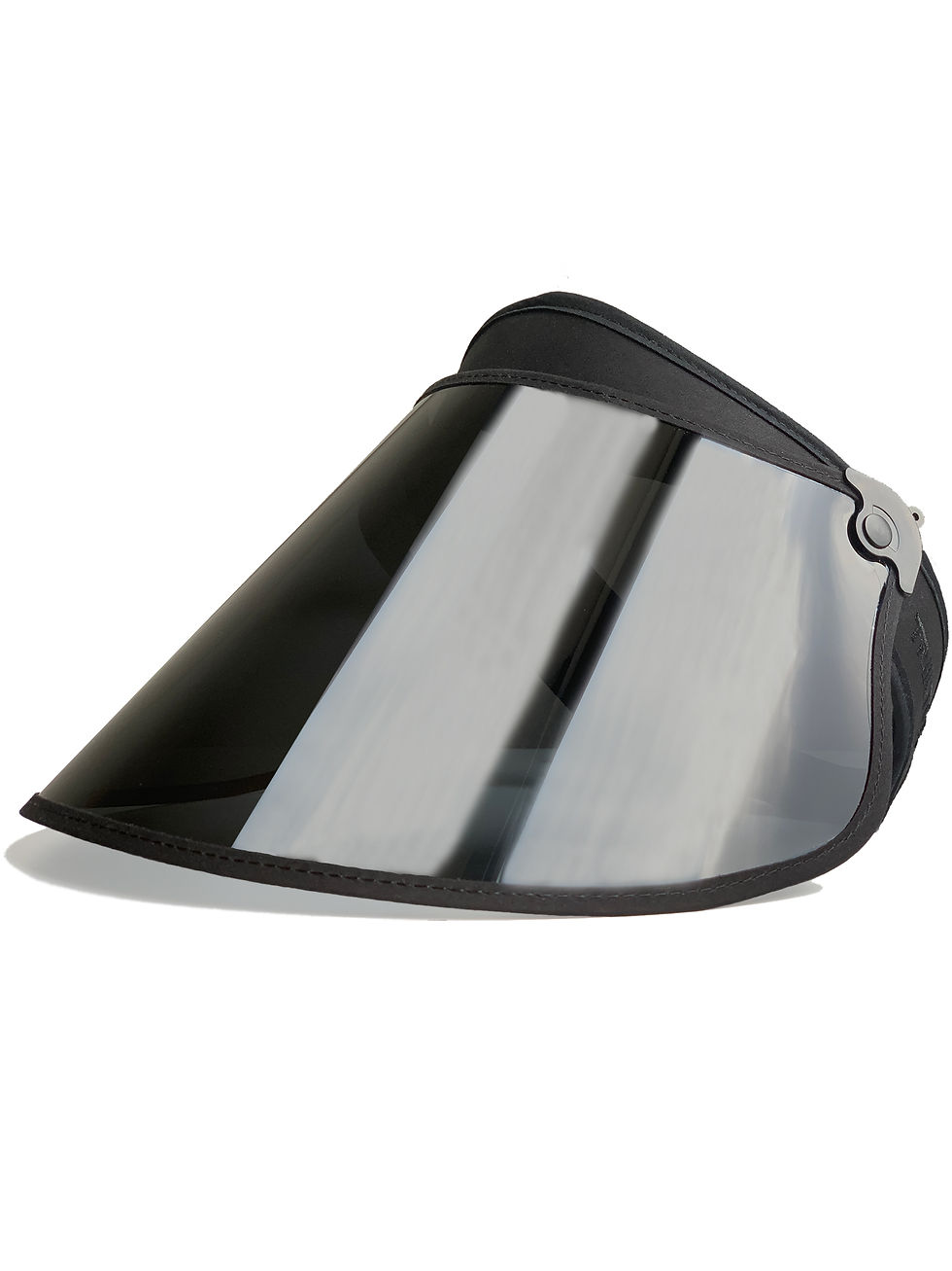 Sun Visor Hat with HD Polarized Lens in Black
