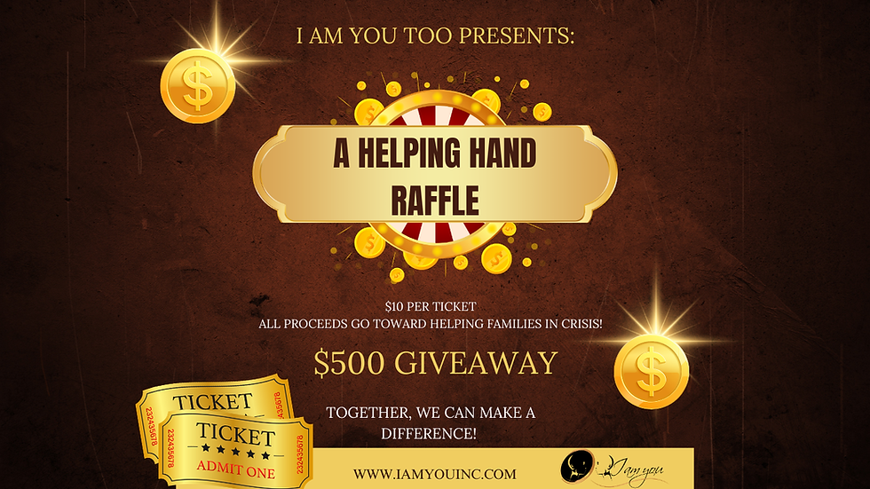 A Helping Hand Raffle: $500 Giveaway