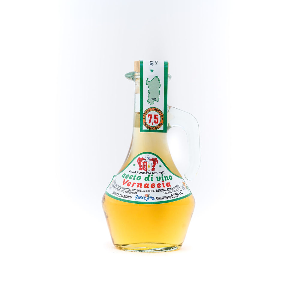 Miniatura: Confezione regalo: Aceto di vino Vernaccia e Aceto al Mirto di Sardegna