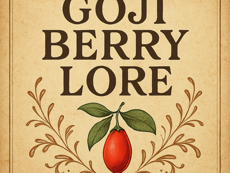 Goji Lore: The Hidden Stories of the Red Berry
