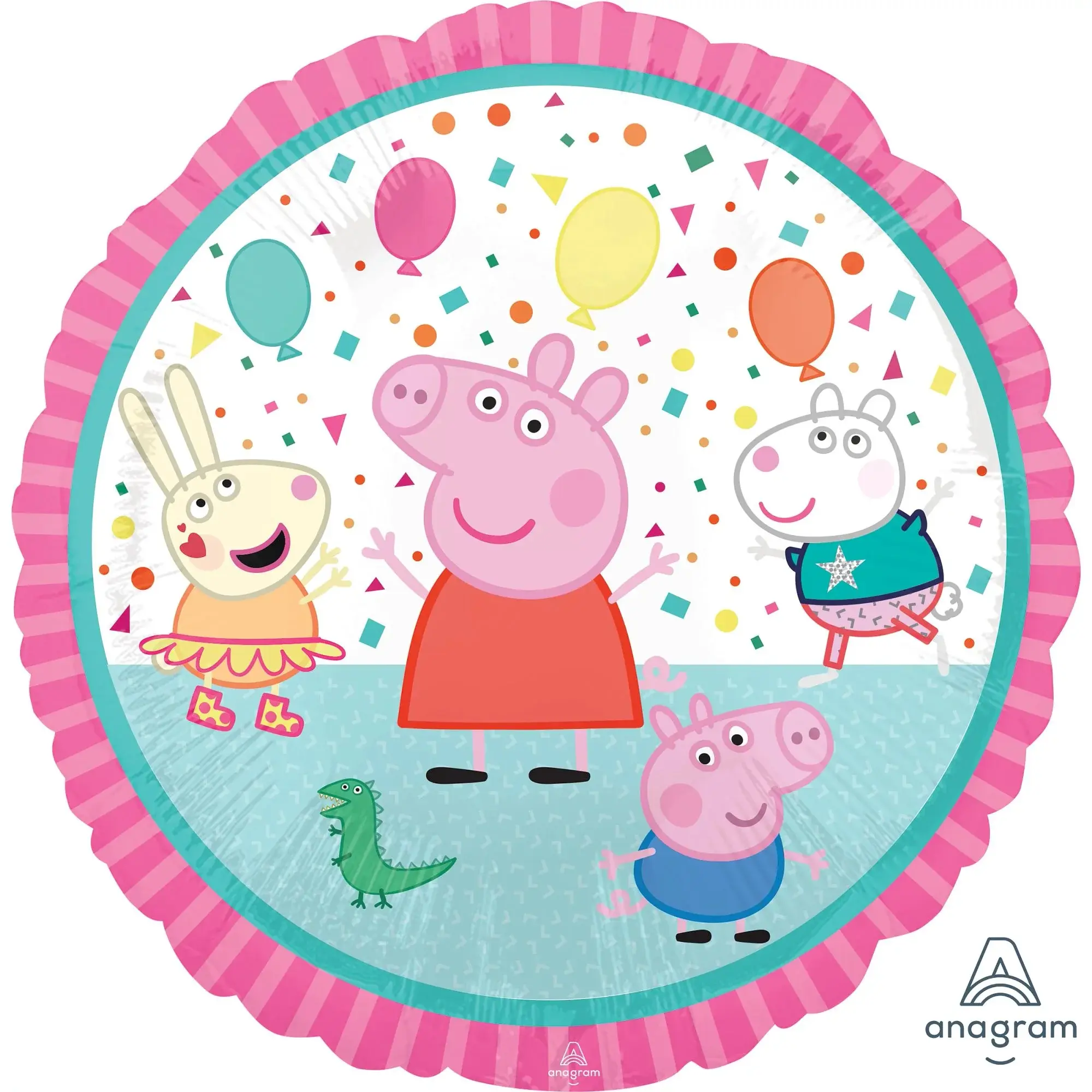 18" Peppa Pig Foil Party Balloon