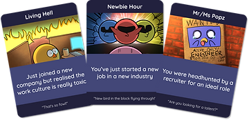 Fowl Play by CareerSocius Event cards