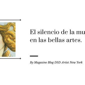 El silencio de la mujer en las bellas artes.