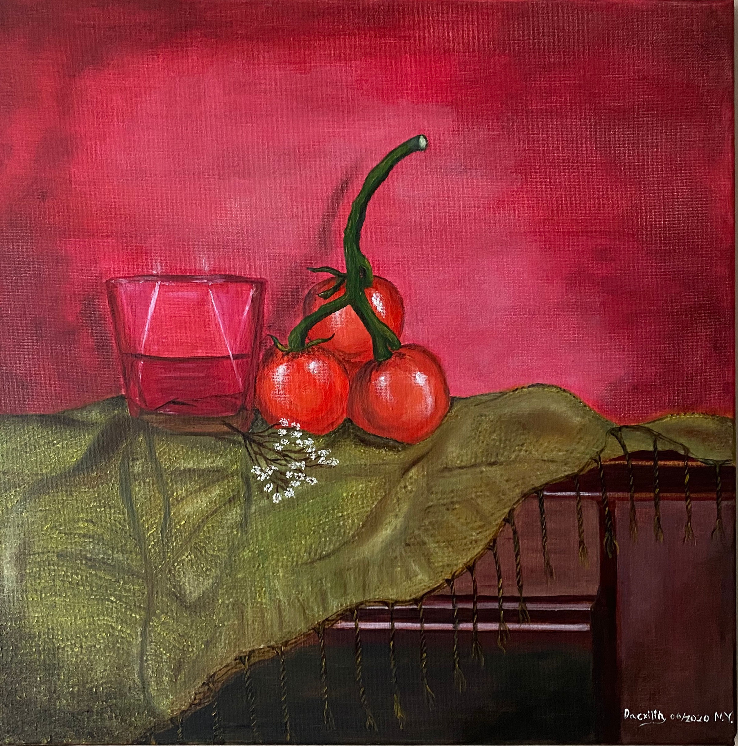 Still life of tomatoes