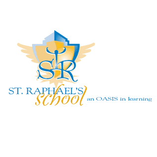 St. Raphael School logo design