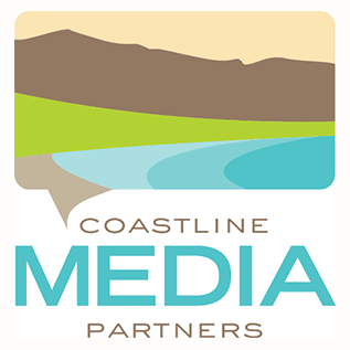 Coastline Media Partners logo design