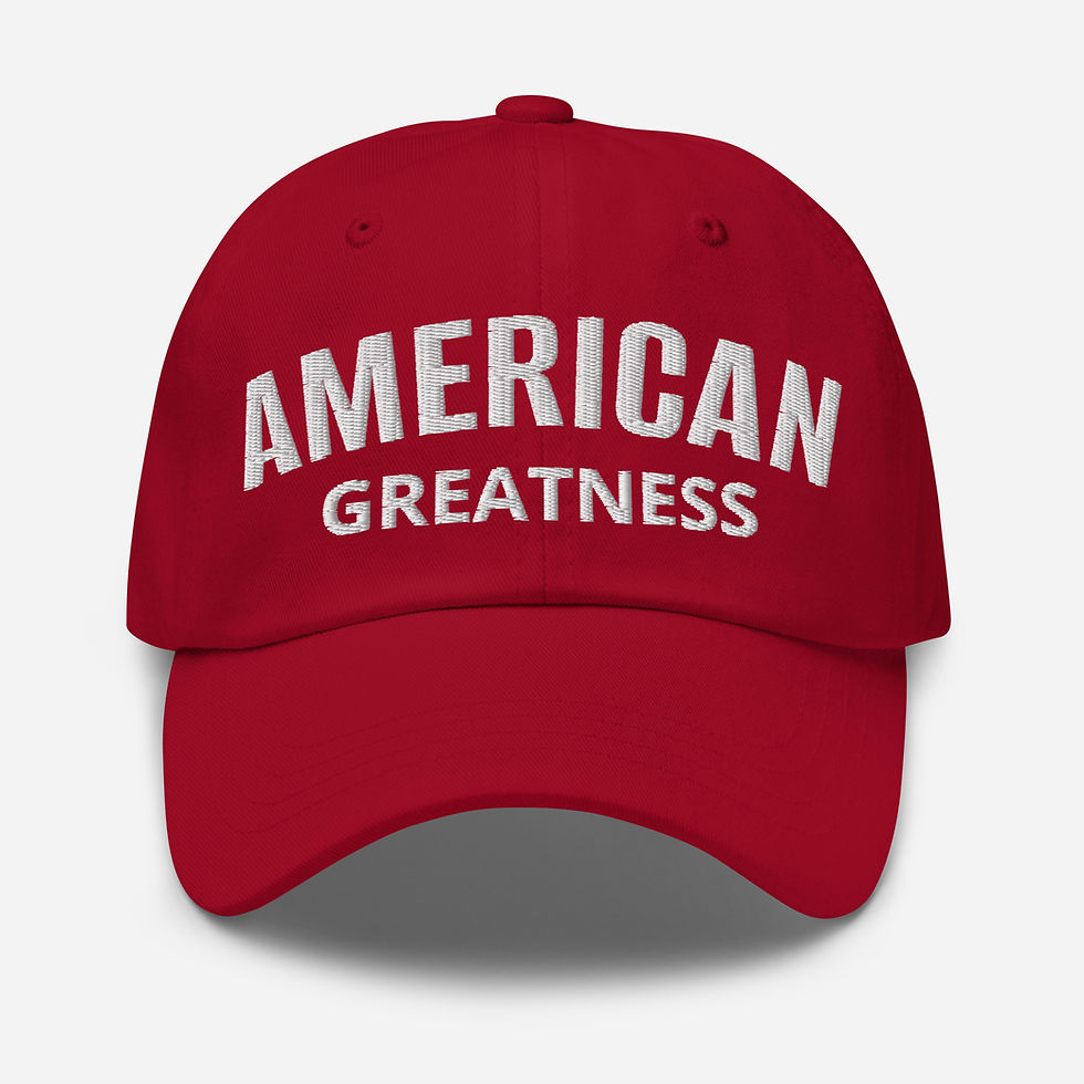 Greatness - Red Dad Hat