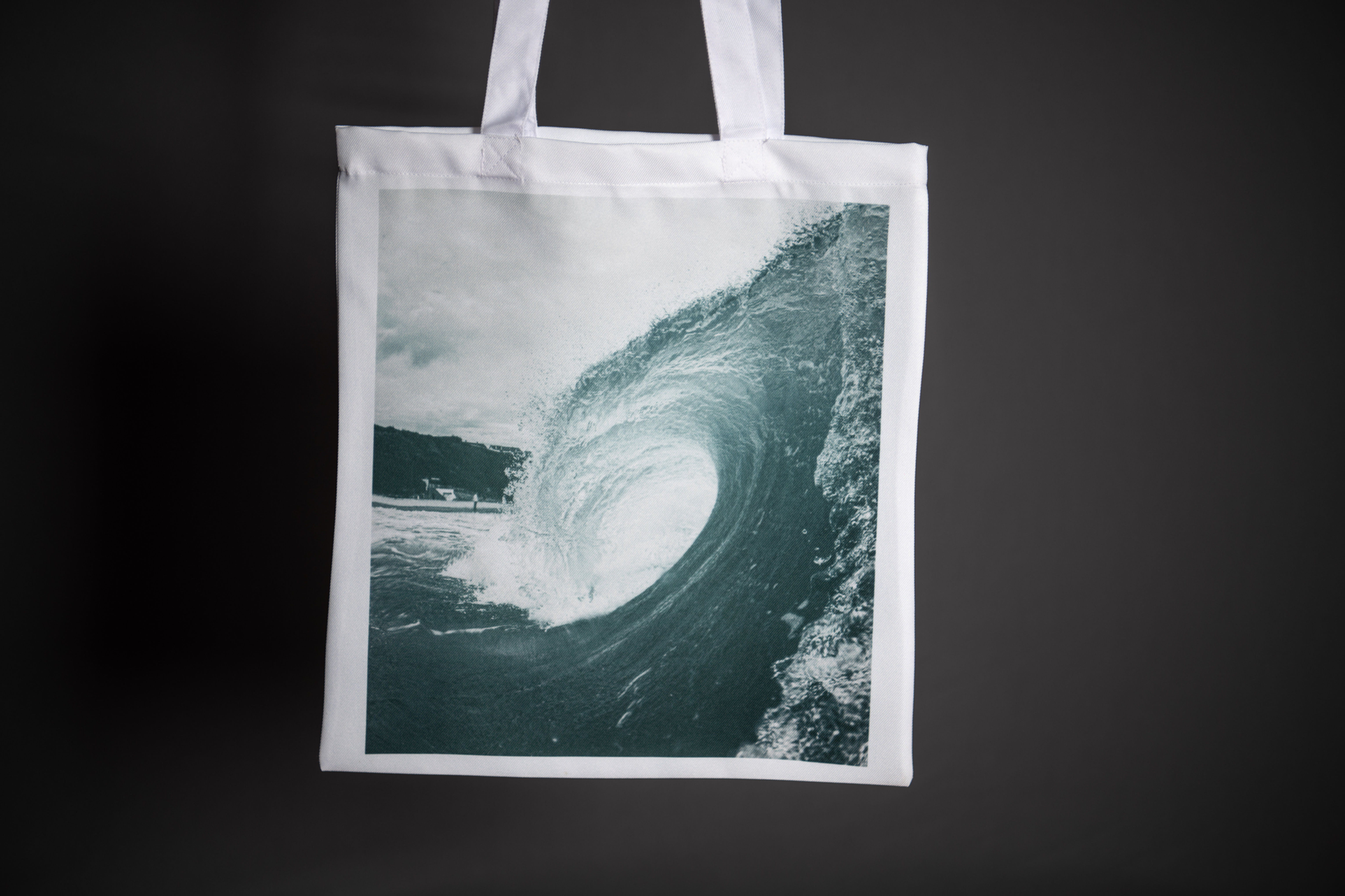 South Coast Curl Tote Bag