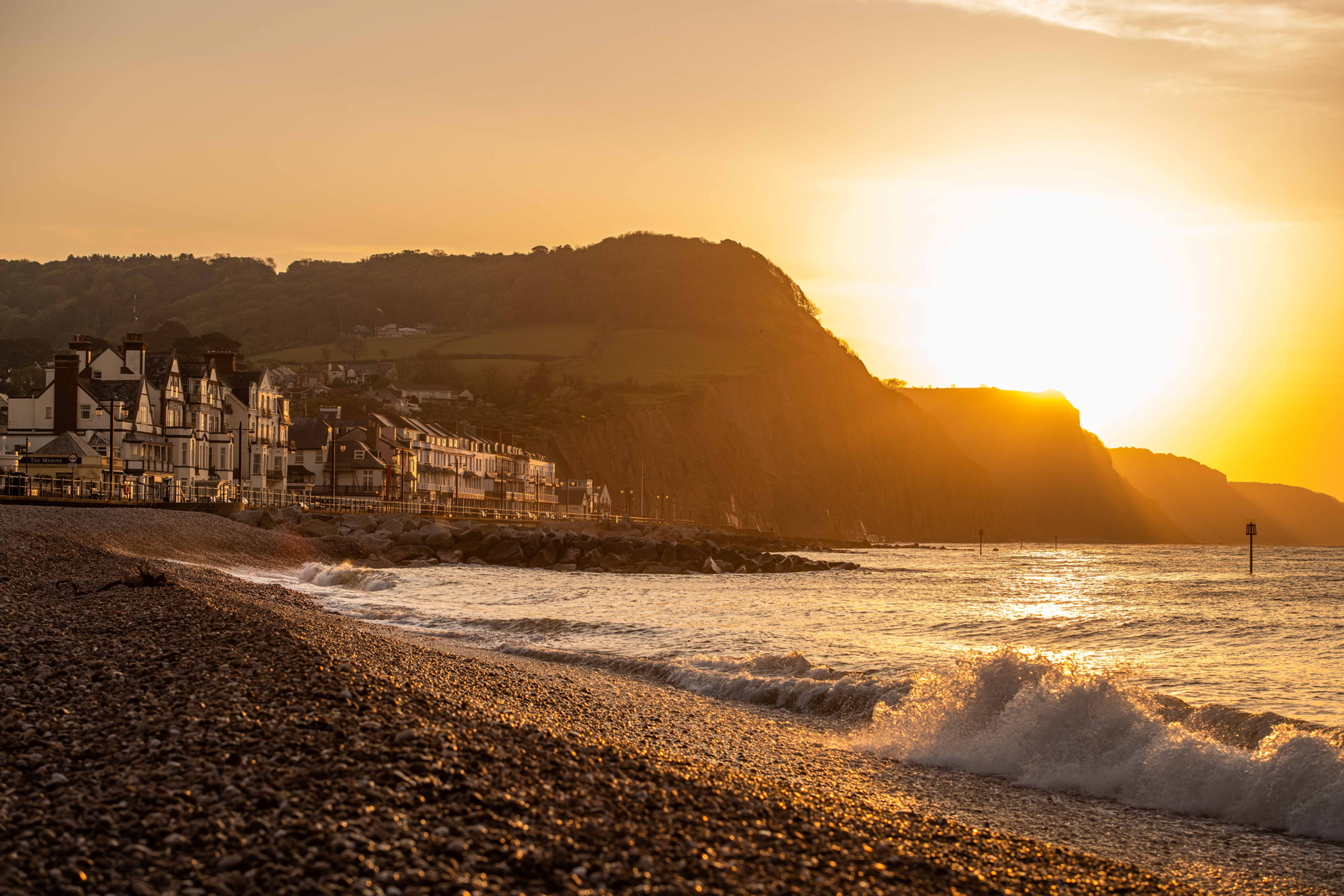 Sunrise Over Sidmouth