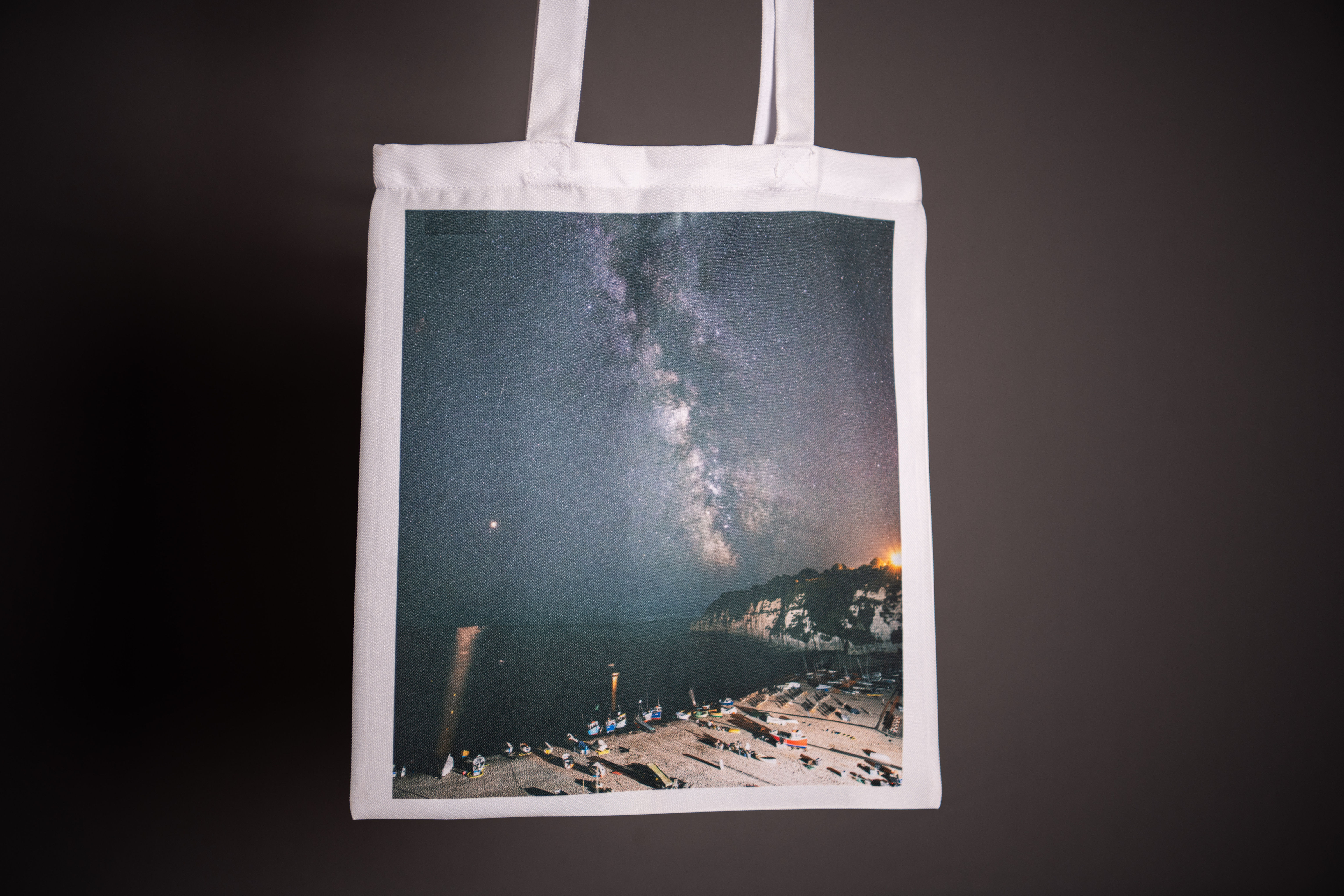 Milky Way at Beer Tote Bag