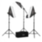 Kit Iluminação 3 softbox